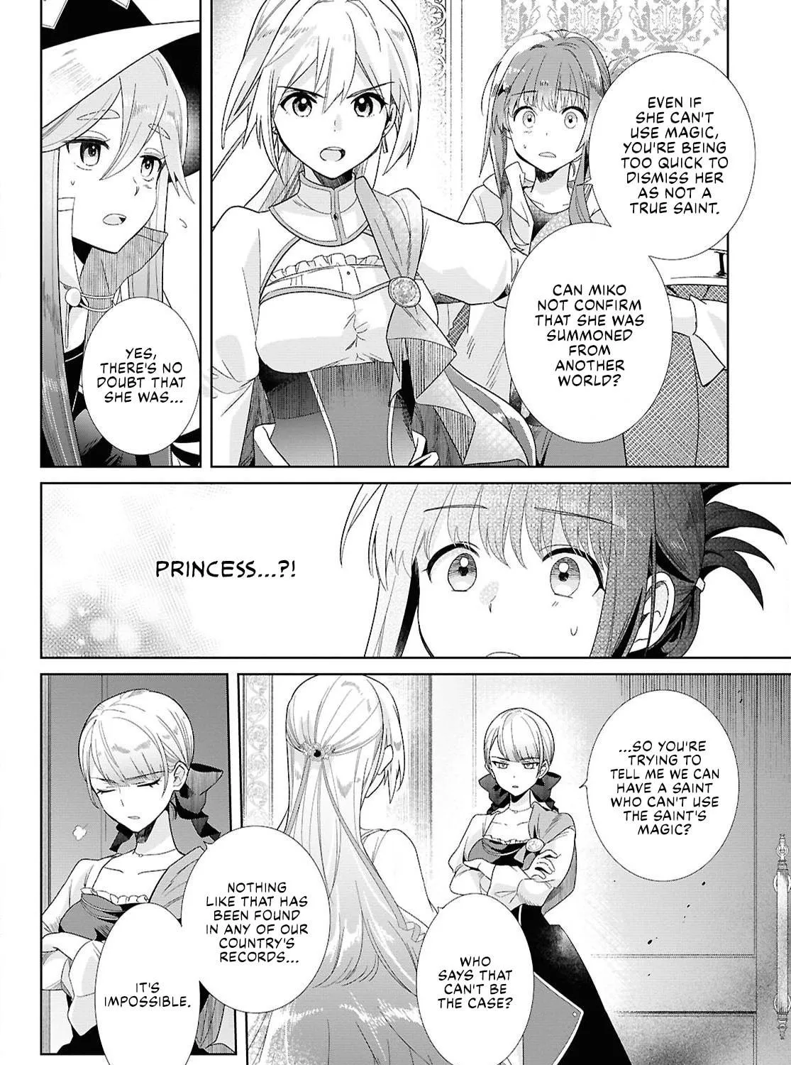 The Helpless Saint and the Powerless Princess: The Tale of How a Saint with No Magic Was Summoned to Save Another World Chapter 1 page 49 - 