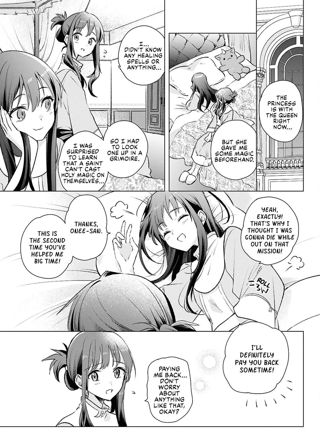 The Helpless Saint and the Powerless Princess: The Tale of How a Saint with No Magic Was Summoned to Save Another World Chapter 11 page 41 - 
