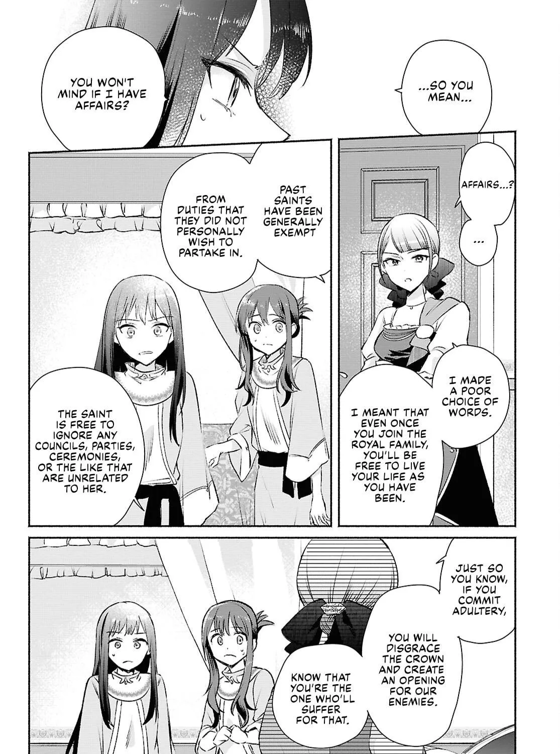 The Helpless Saint and the Powerless Princess: The Tale of How a Saint with No Magic Was Summoned to Save Another World Chapter 12 page 11 - 