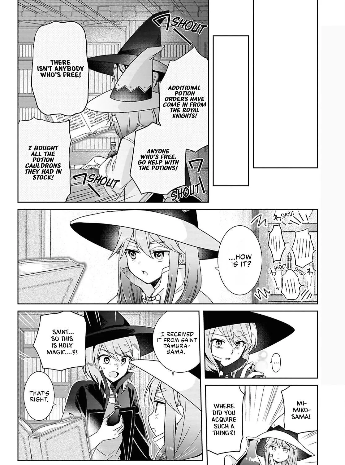 The Helpless Saint and the Powerless Princess: The Tale of How a Saint with No Magic Was Summoned to Save Another World Chapter 3 page 35 - 