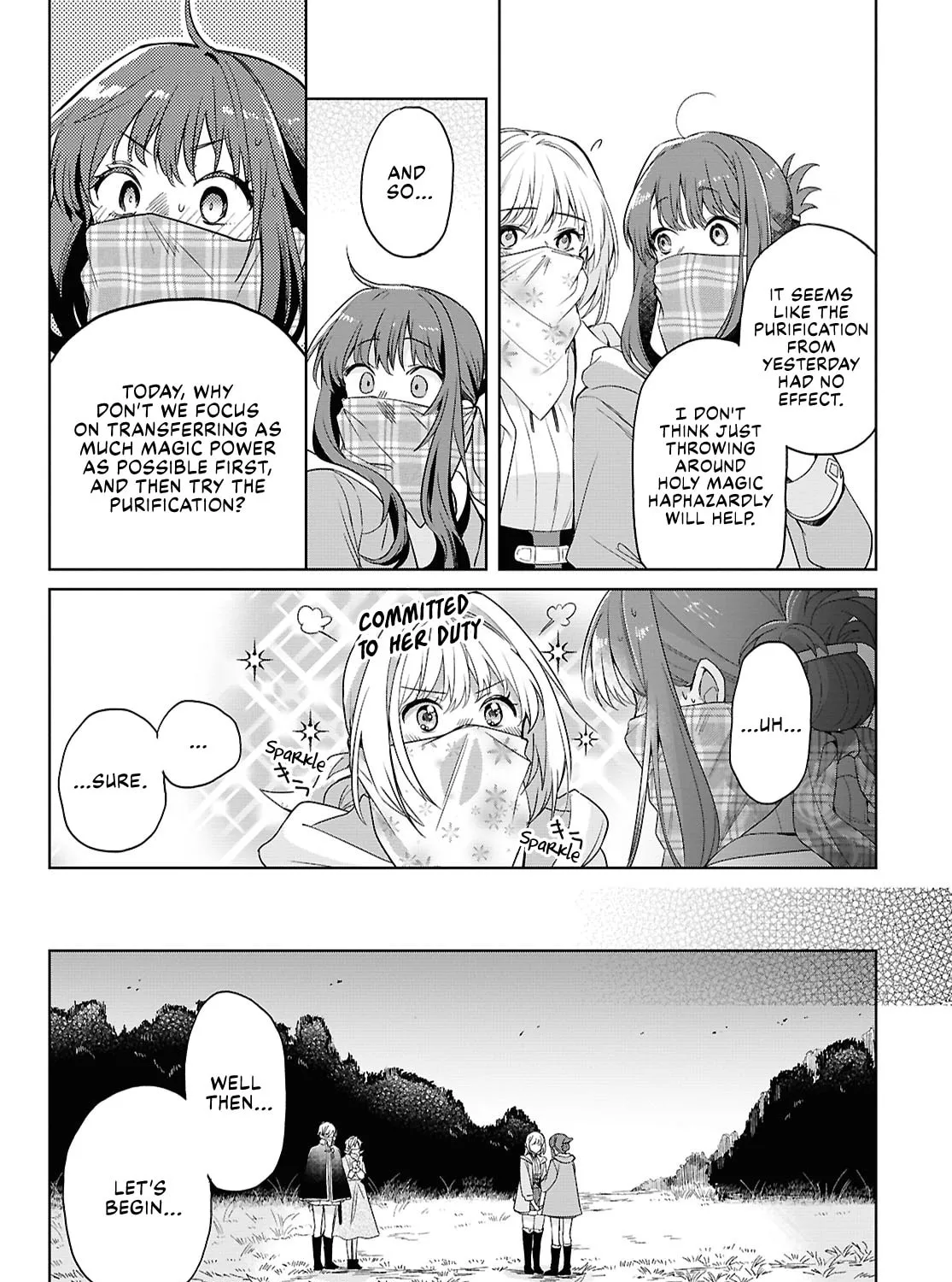 The Helpless Saint and the Powerless Princess: The Tale of How a Saint with No Magic Was Summoned to Save Another World Chapter 7 page 27 - 