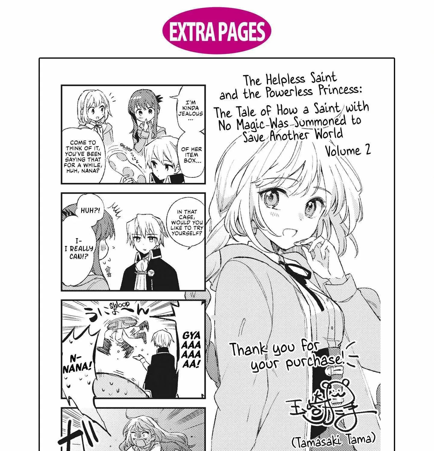 The Helpless Saint and the Powerless Princess: The Tale of How a Saint with No Magic Was Summoned to Save Another World Chapter 9.2 page 19 - 