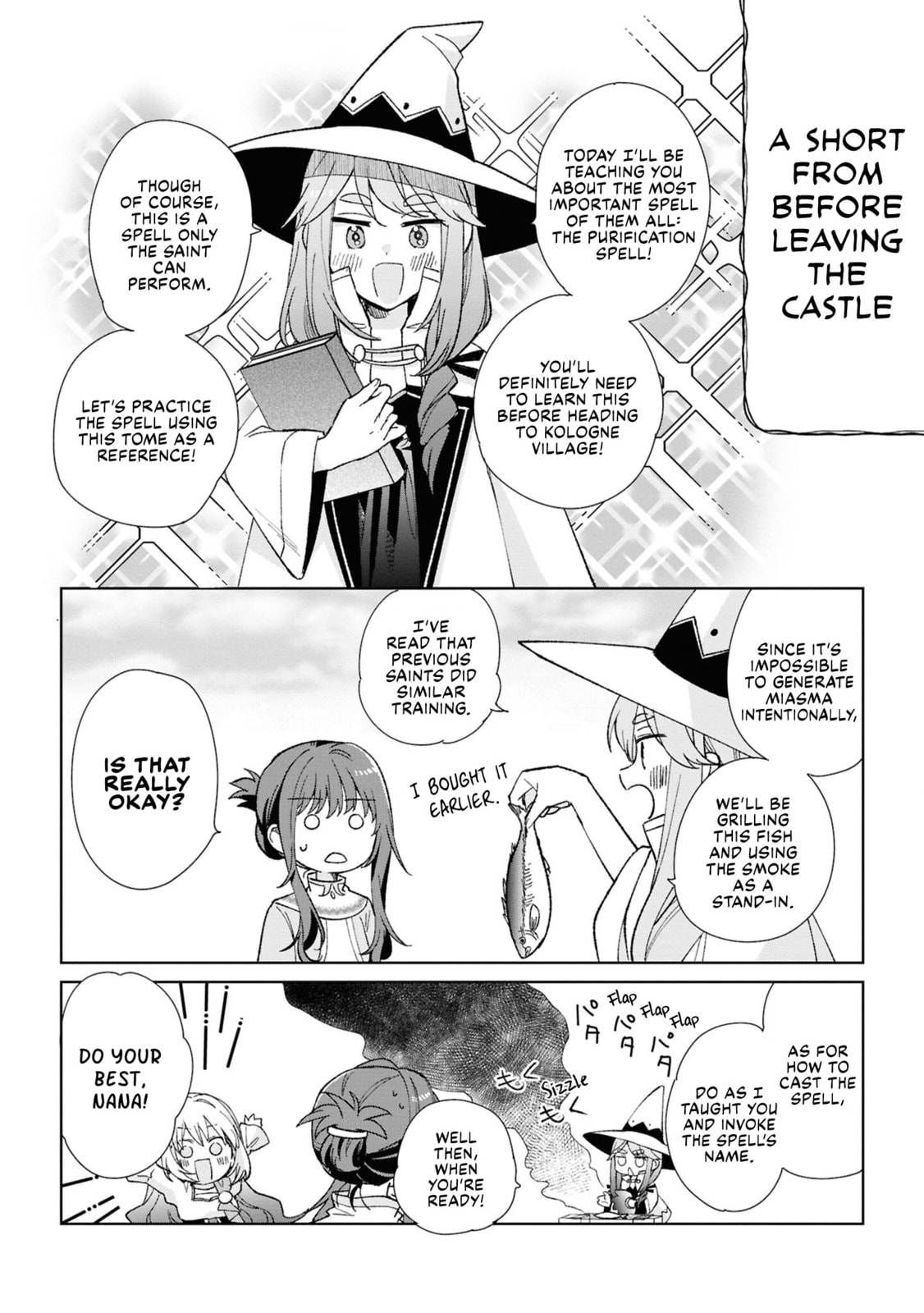 The Helpless Saint and the Powerless Princess: The Tale of How a Saint with No Magic Was Summoned to Save Another World Chapter 9.5 page 1 - 