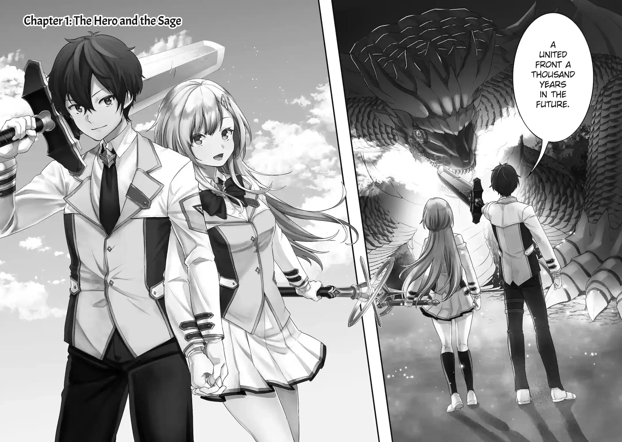The Hero and the Sage, Reincarnated and Engaged Chapter 1.1 page 2 - 