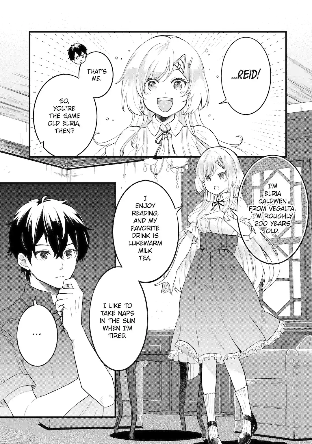 The Hero and the Sage, Reincarnated and Engaged Chapter 1.3 page 4 - 