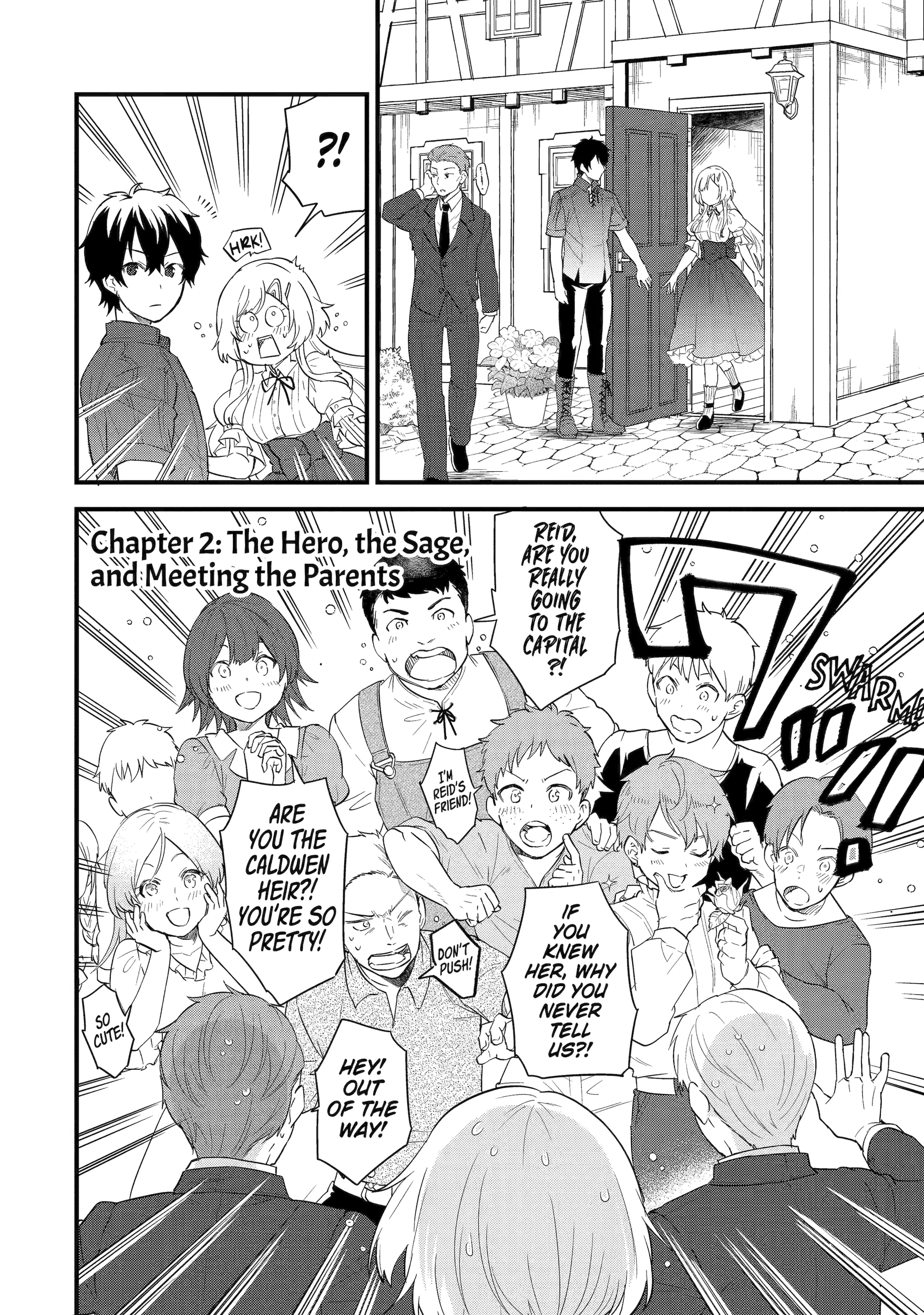 The Hero and the Sage, Reincarnated and Engaged Chapter 2.1 page 2 - 