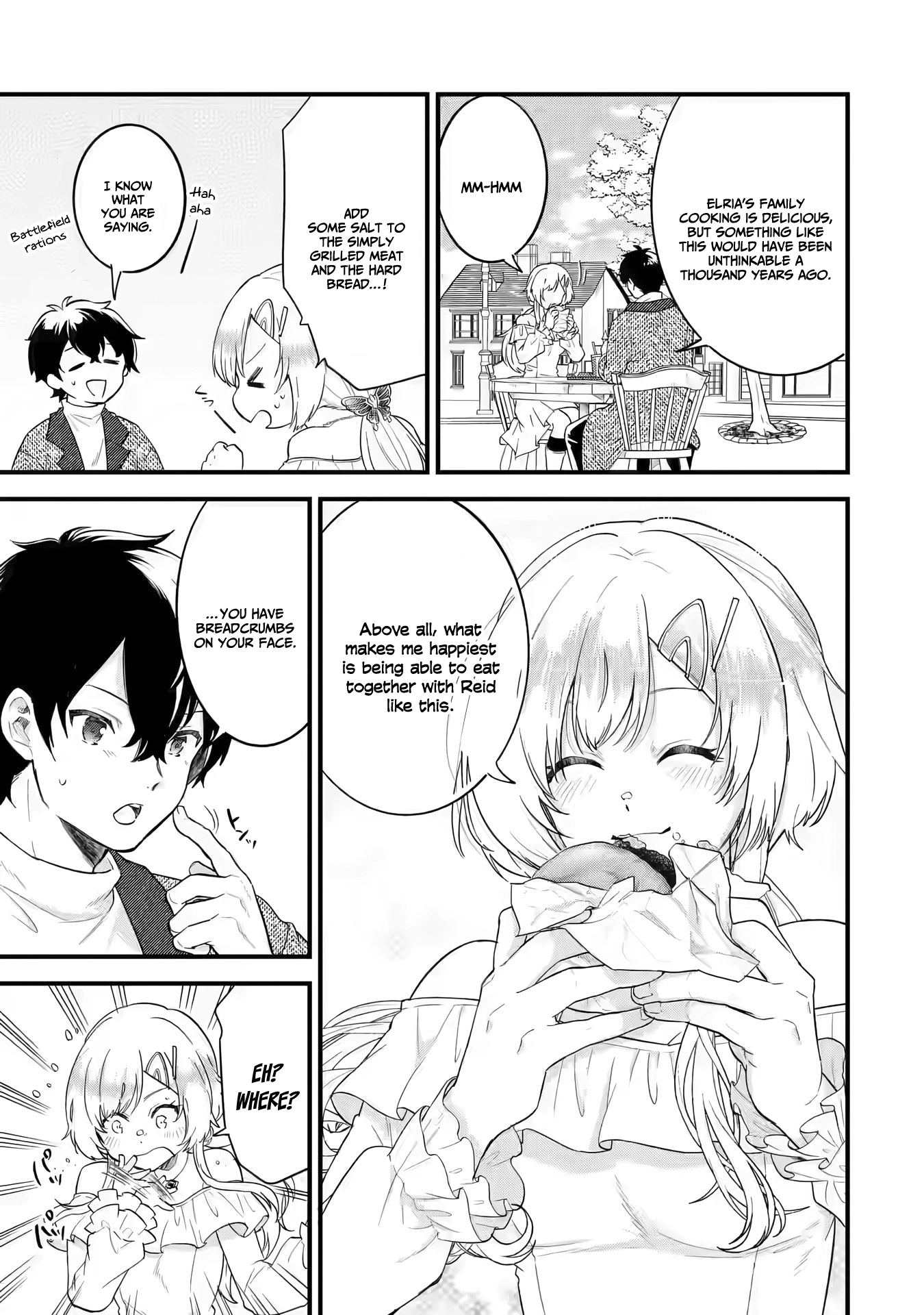 The Hero and the Sage, Reincarnated and Engaged Chapter 3.2 page 11 - 