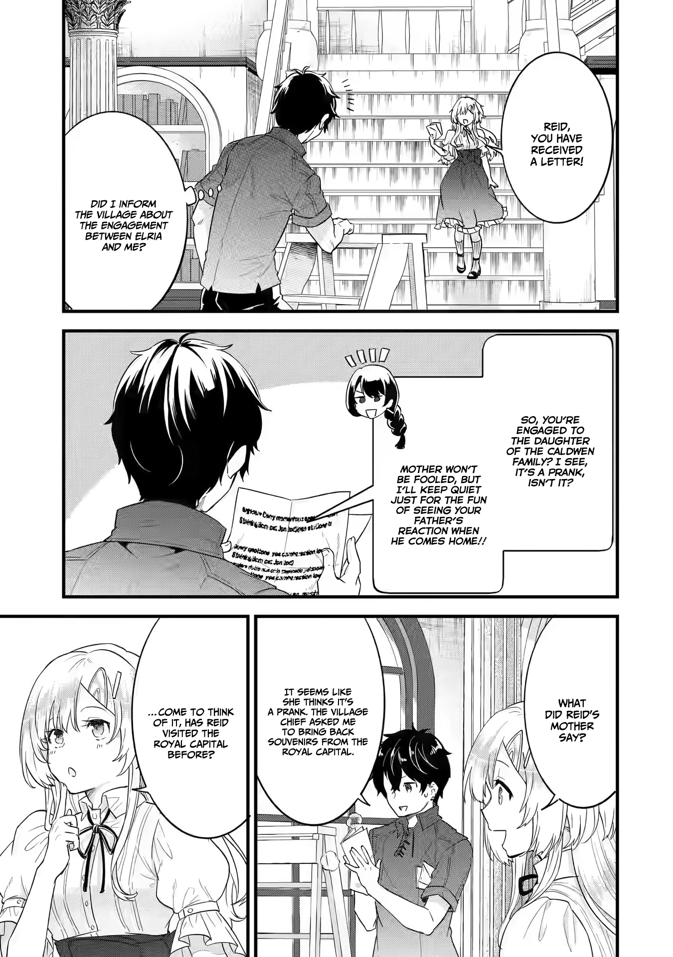 The Hero and the Sage, Reincarnated and Engaged Chapter 3.2 page 5 - 