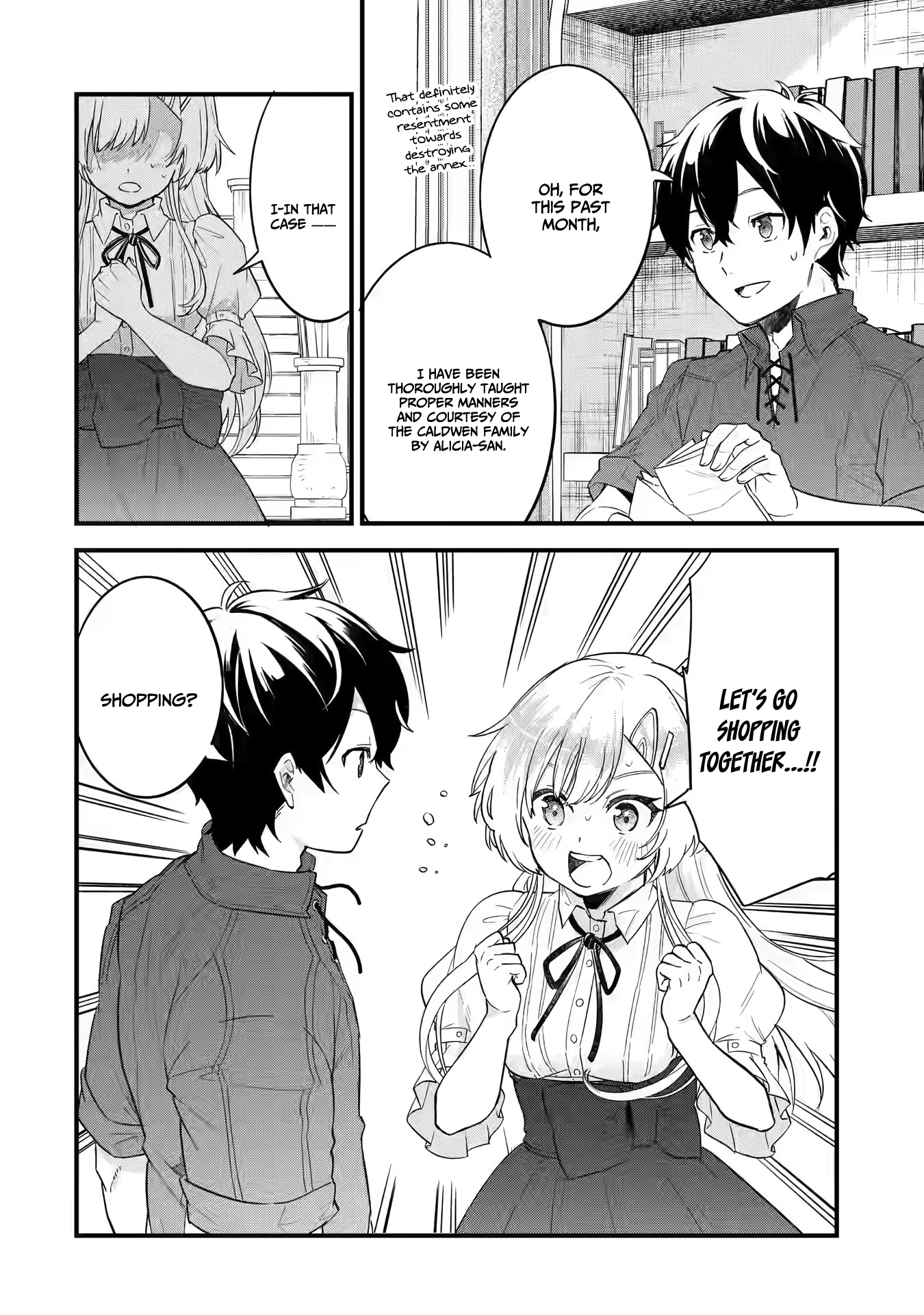 The Hero and the Sage, Reincarnated and Engaged Chapter 3.2 page 6 - 