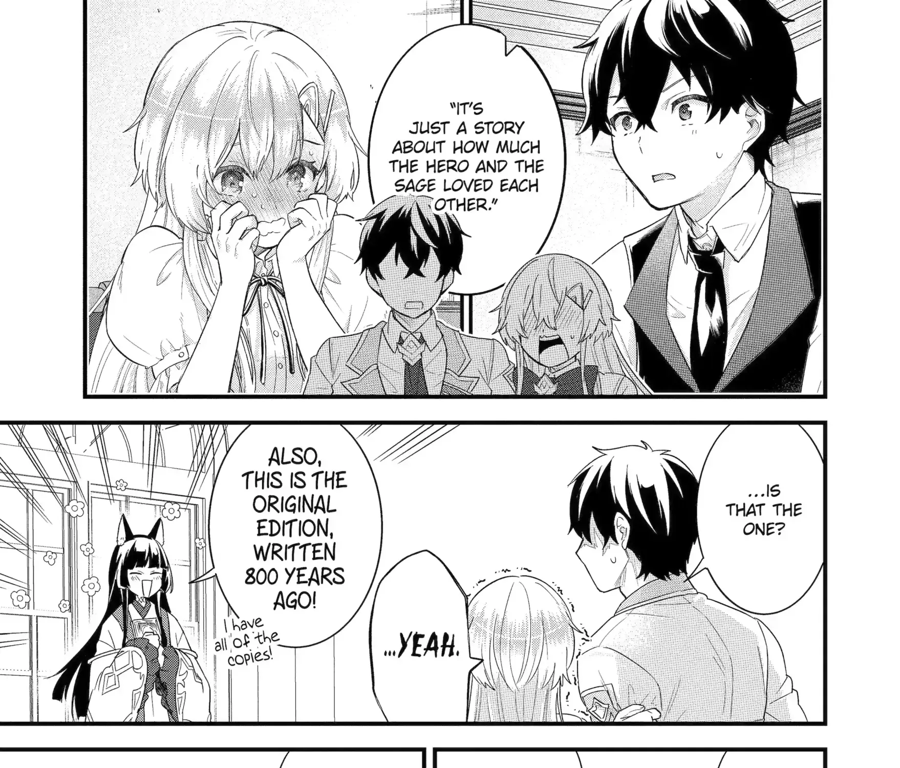 The Hero and the Sage, Reincarnated and Engaged Chapter 35.1 page 21 - 