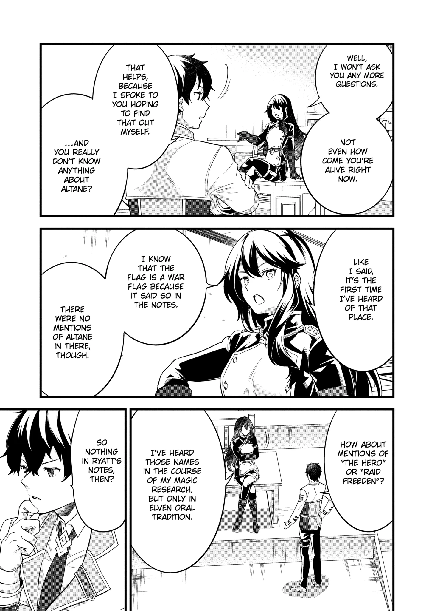 The Hero and the Sage, Reincarnated and Engaged Chapter 8.2 page 9 - 
