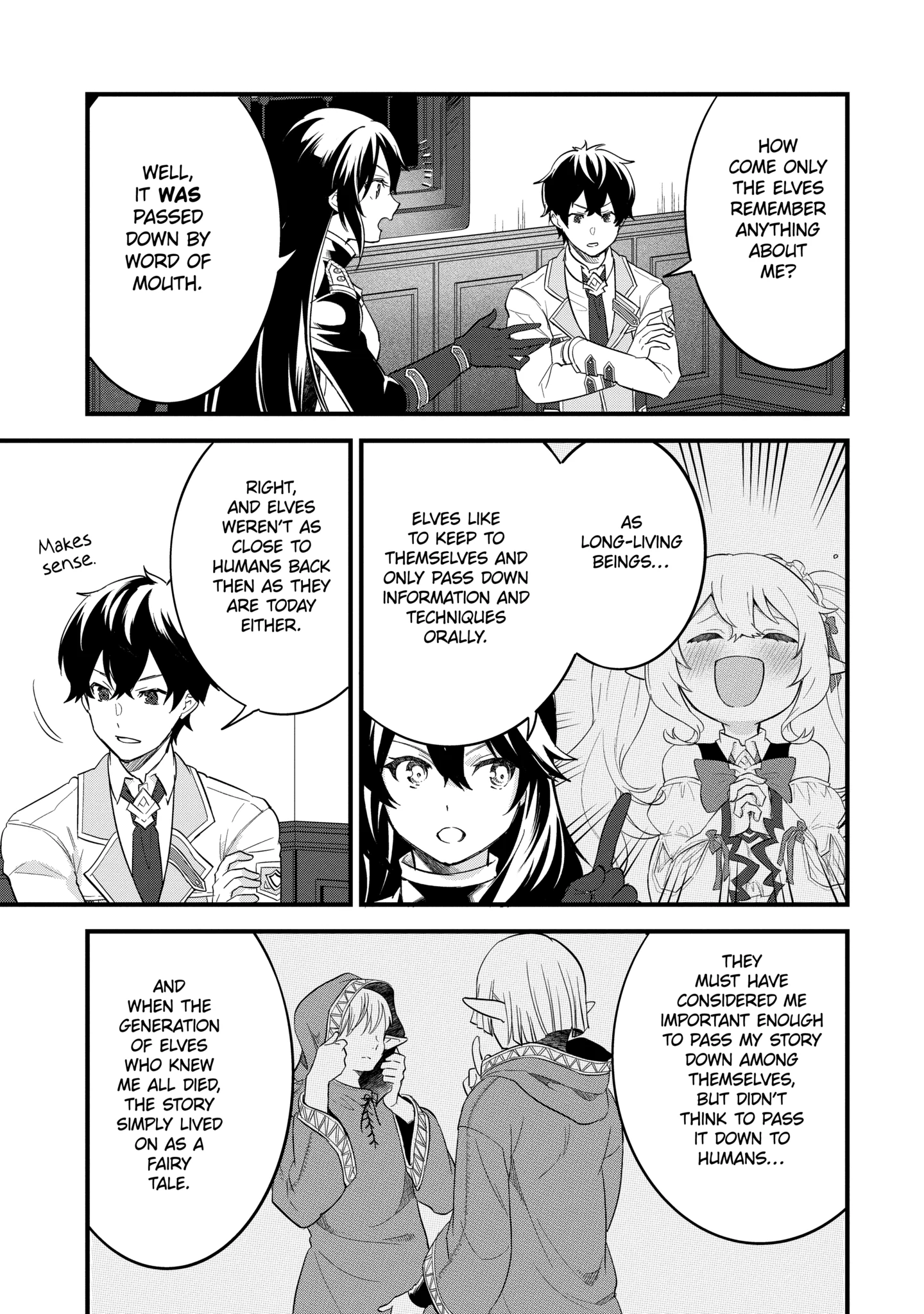 The Hero and the Sage, Reincarnated and Engaged Chapter 8.3 page 1 - 