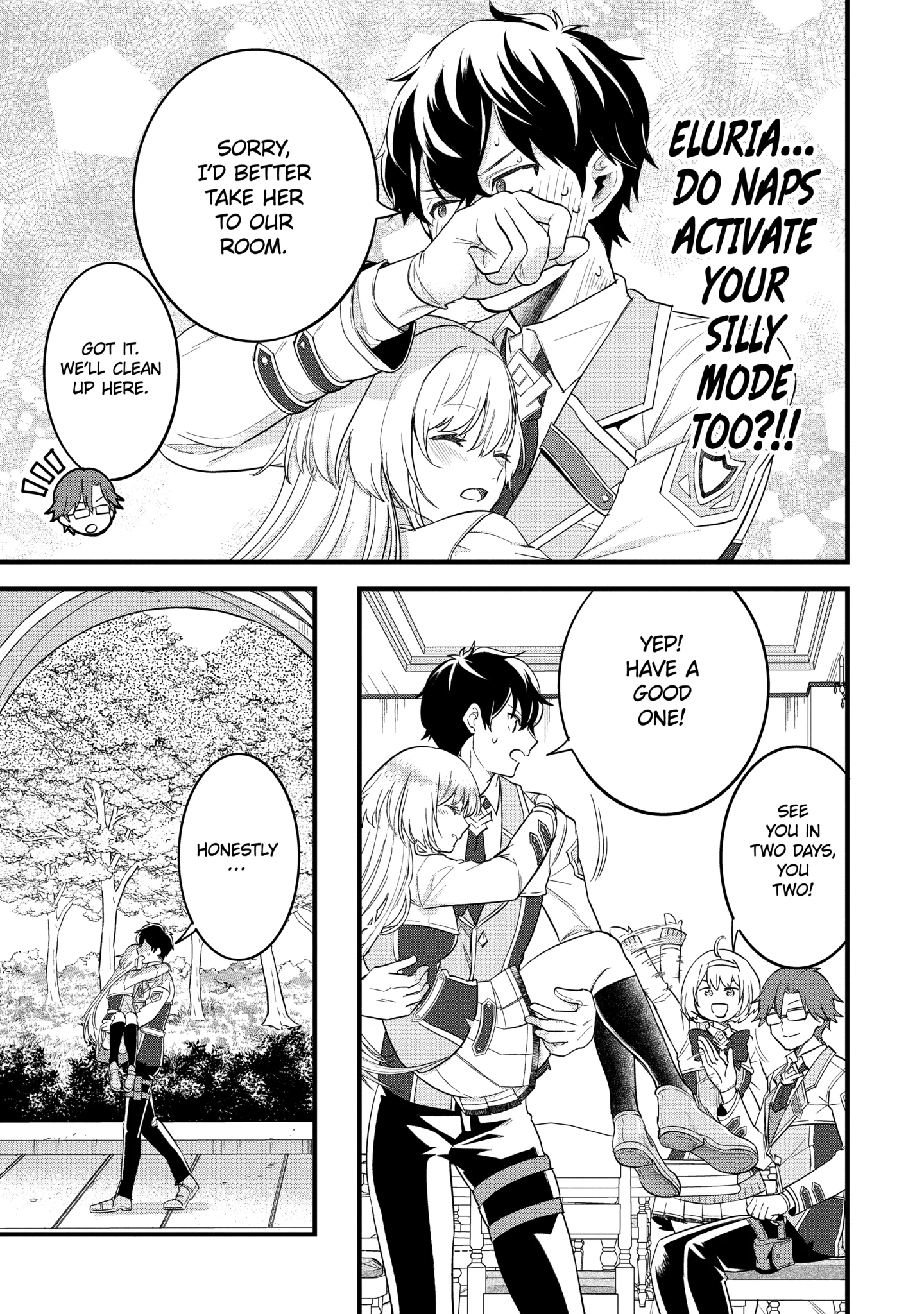 The Hero and the Sage, Reincarnated and Engaged Chapter 8.4 page 7 - 