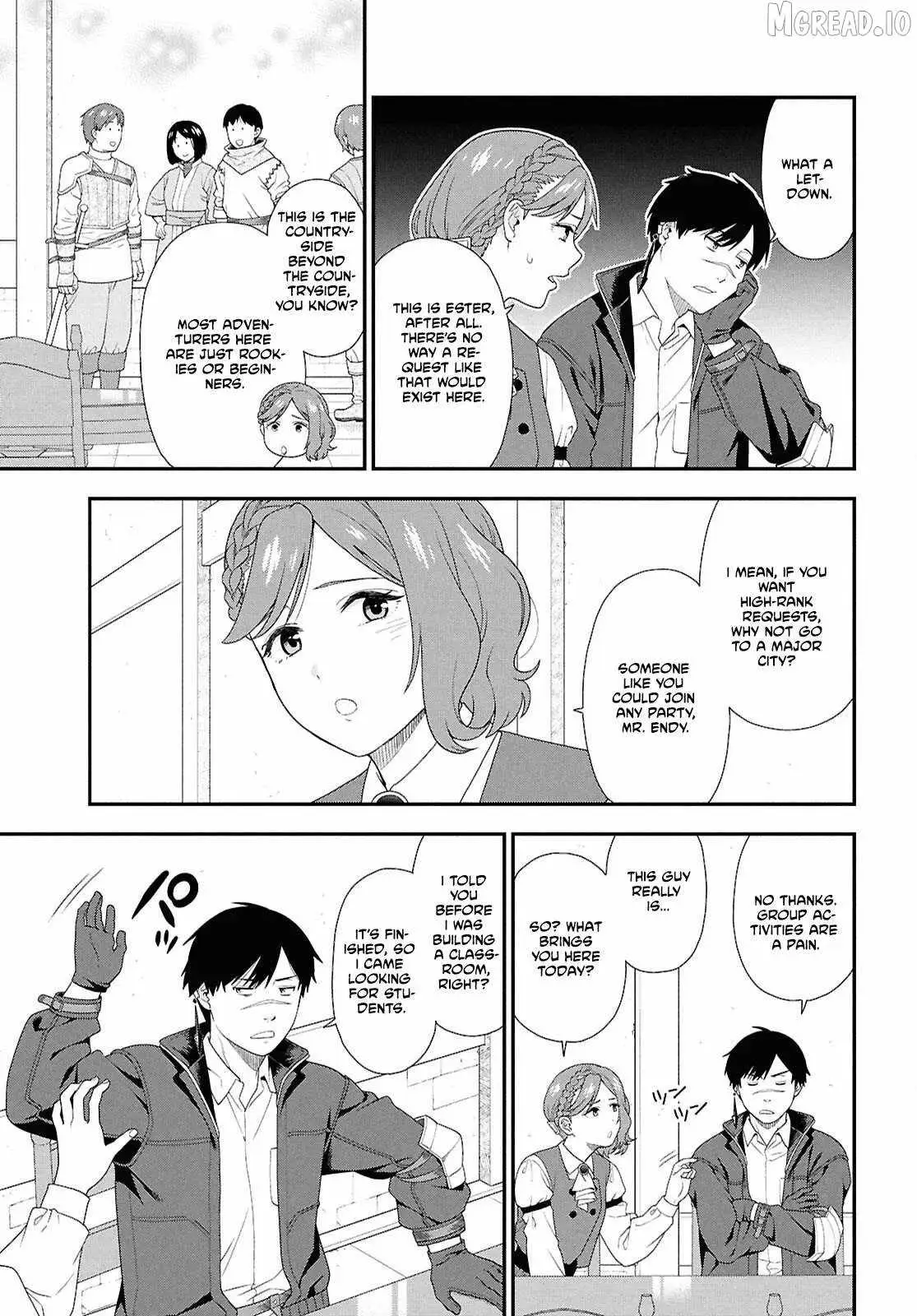 The Hero Creation Classroom of a Reincarnated Ordinary Person: After Reaching My Limit As An Adventurer Chapter 1 page 9 - 