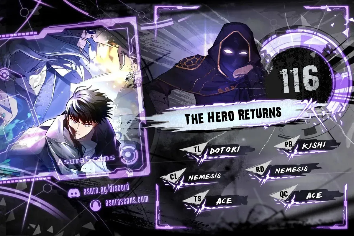 The Hero Returns Chapter 116 page 1 - 