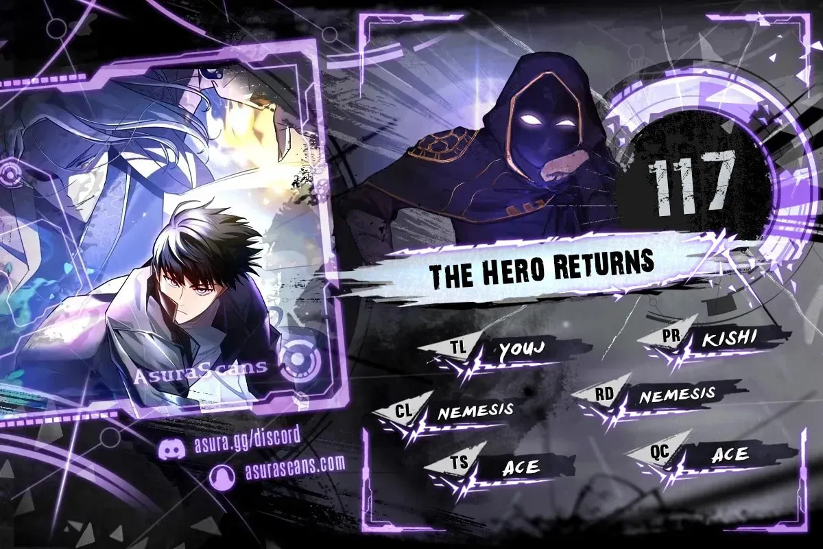 The Hero Returns Chapter 117 page 1 - 