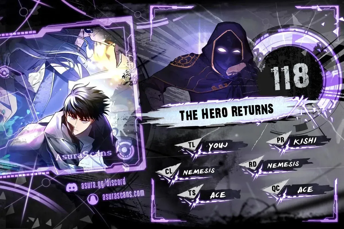 The Hero Returns Chapter 118 page 1 - 