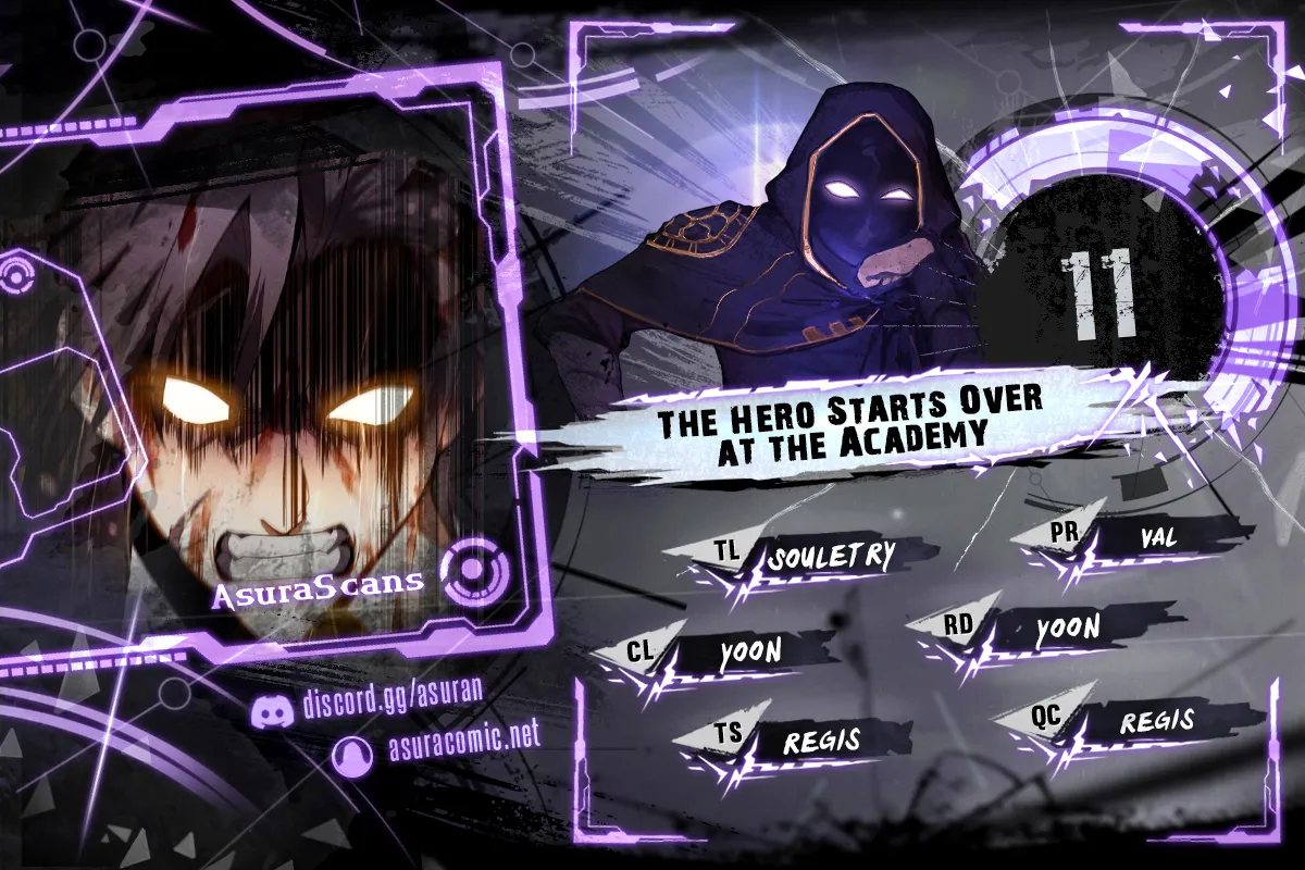 The Hero Starts Over at the Academy Chapter 11 page 1 - 