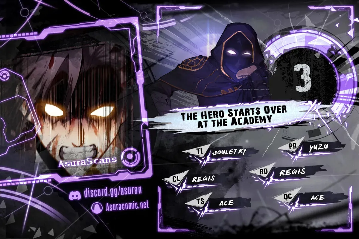 The Hero Starts Over at the Academy Chapter 3 page 1 - 