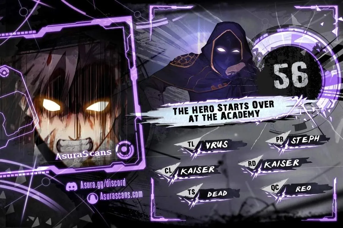 The Hero Starts Over at the Academy Chapter 56 page 1 - 