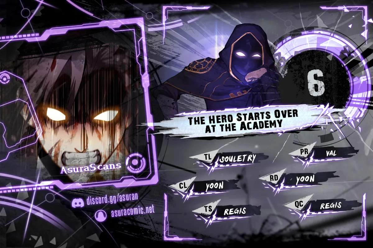 The Hero Starts Over at the Academy Chapter 6 page 1 - 
