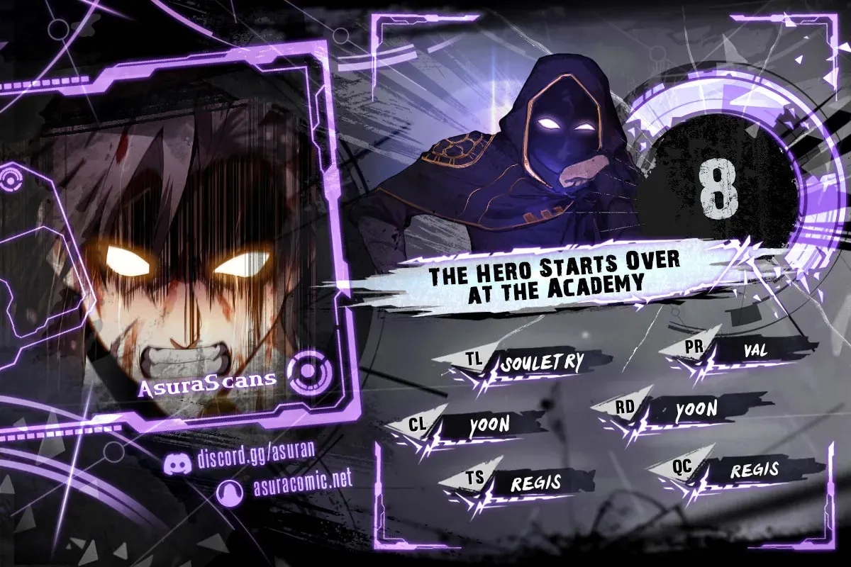 The Hero Starts Over at the Academy Chapter 8 page 1 - 