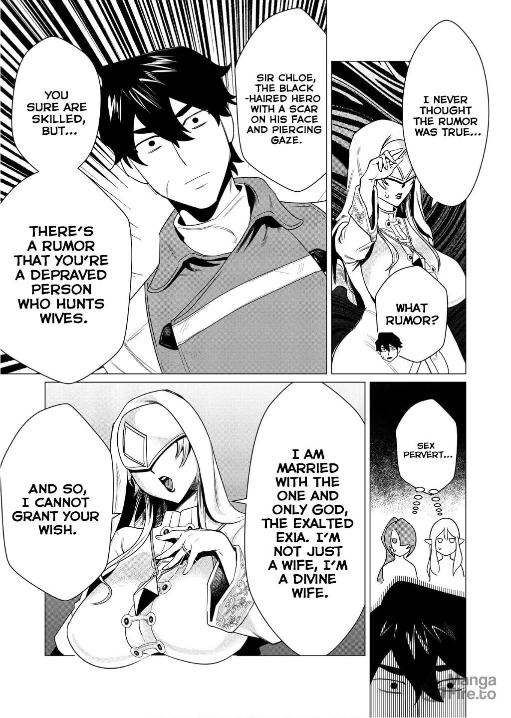 The Hero Wants a Married Woman as a Reward Chapter 4 page 9 - 