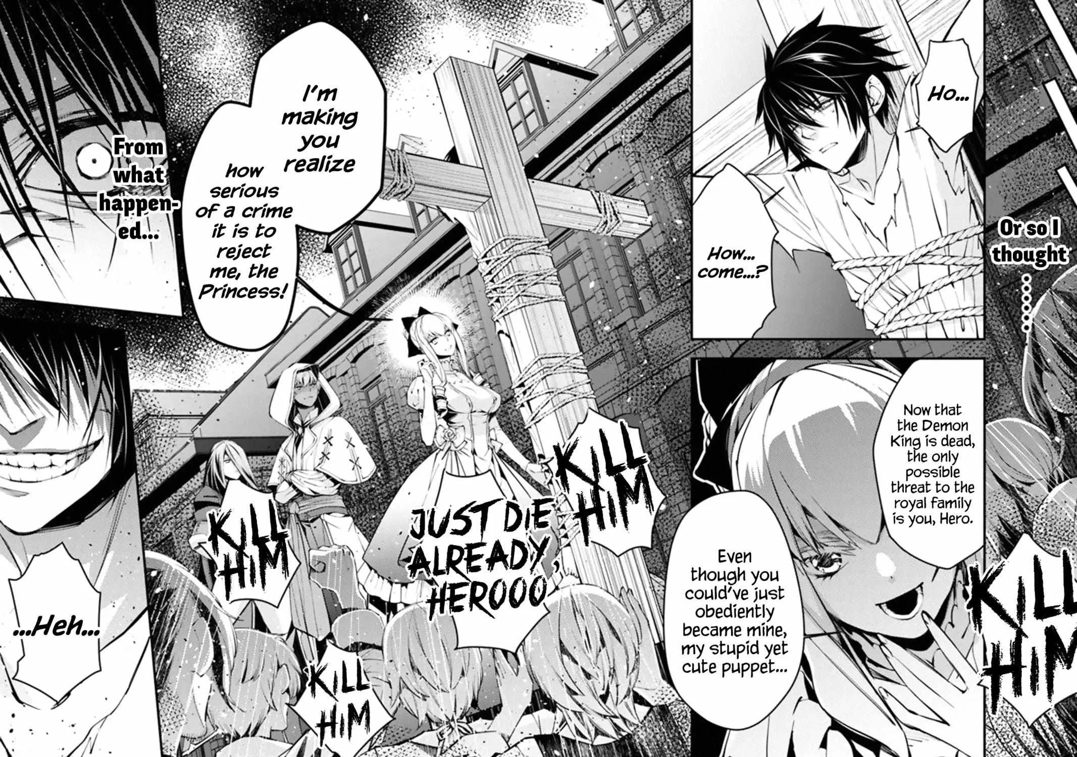 The Hero Who Seeks Revenge Shall Exterminate with Darkness Chapter 1 page 3 - 