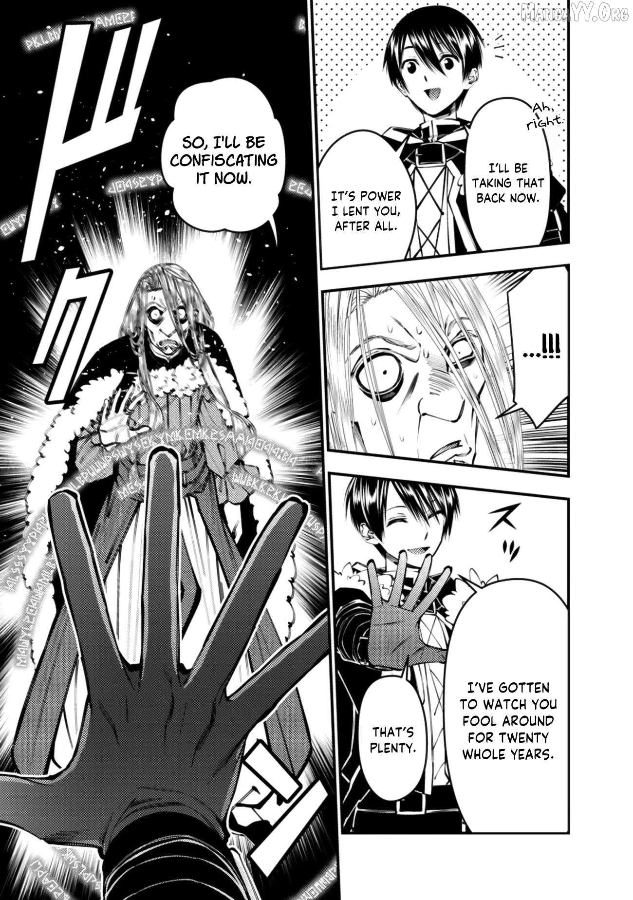The Hero Who Seeks Revenge Shall Exterminate with Darkness Chapter 125 page 8 - 