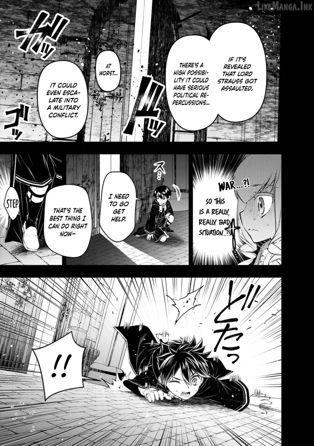 The Hero Who Seeks Revenge Shall Exterminate with Darkness Chapter 137 page 8 - 