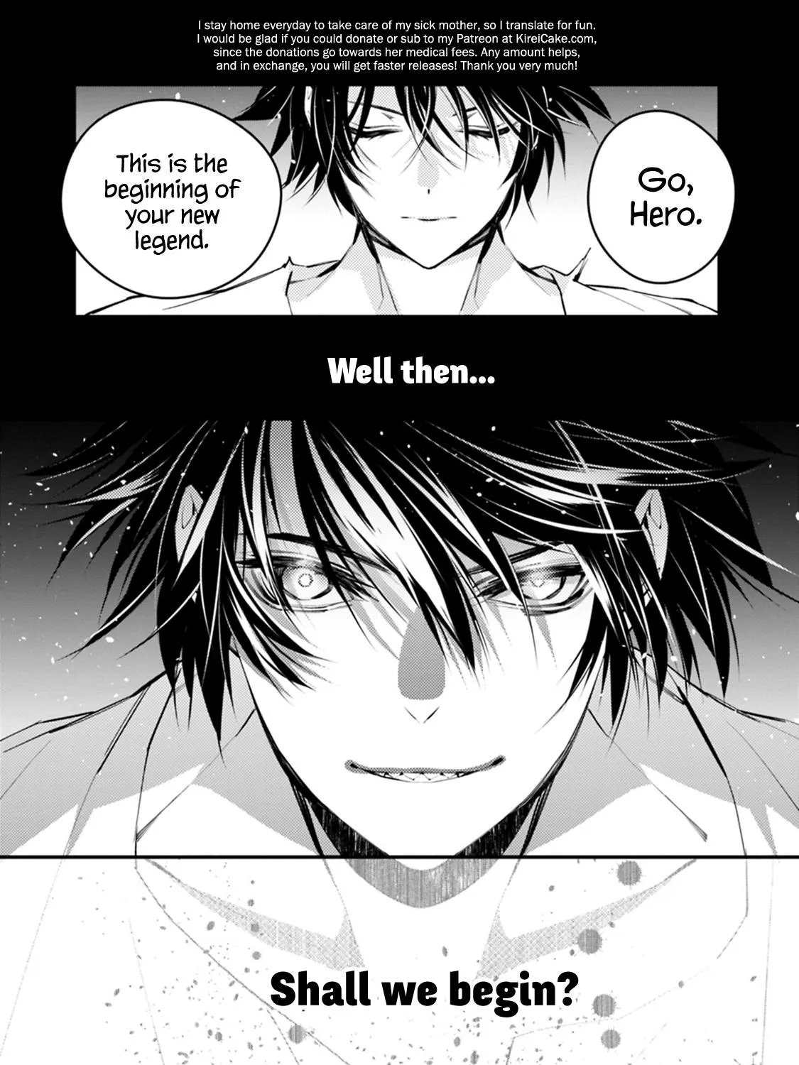 The Hero Who Seeks Revenge Shall Exterminate with Darkness Chapter 2.2 page 9 - 
