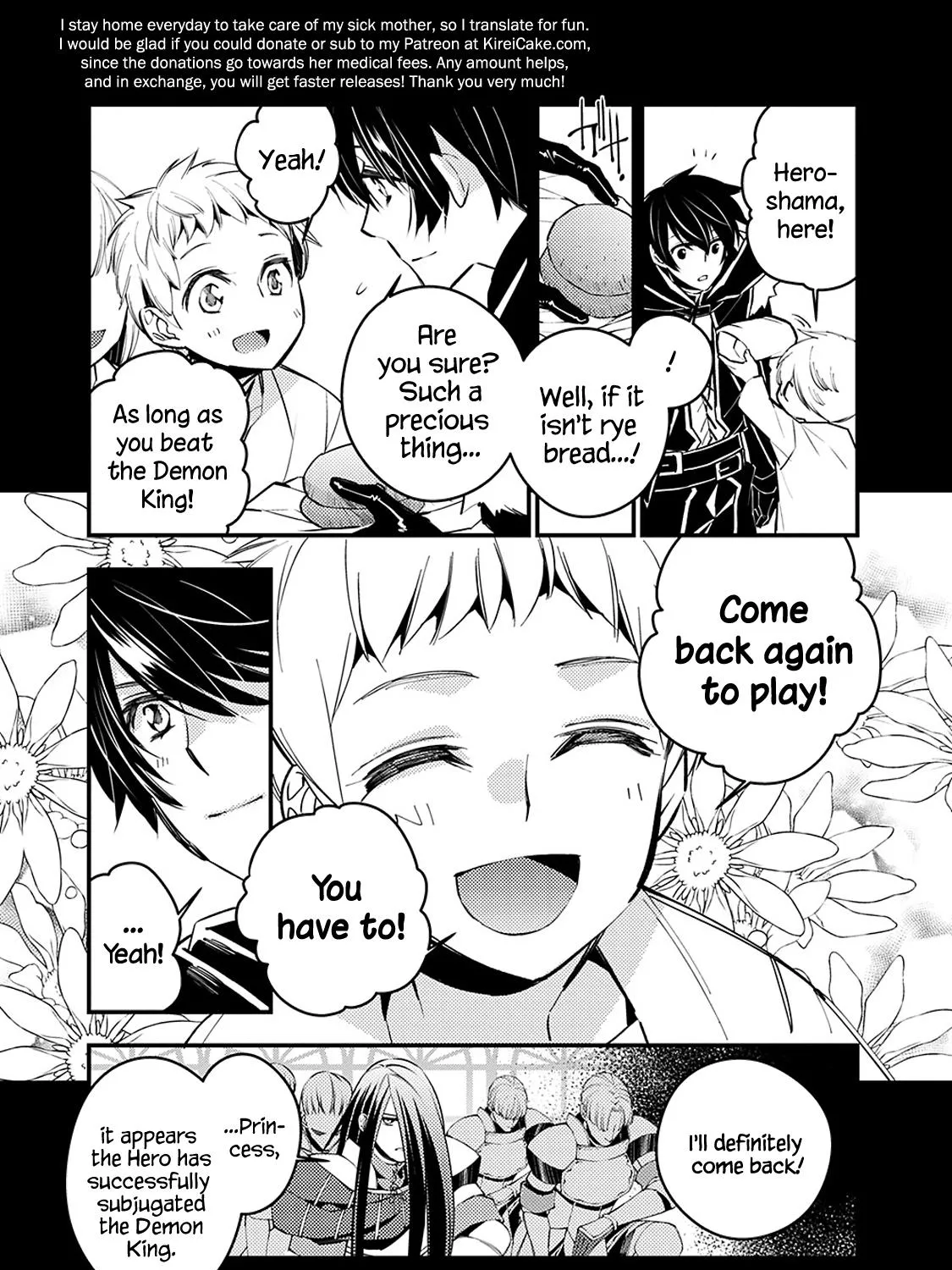 The Hero Who Seeks Revenge Shall Exterminate with Darkness Chapter 3.2 page 9 - 