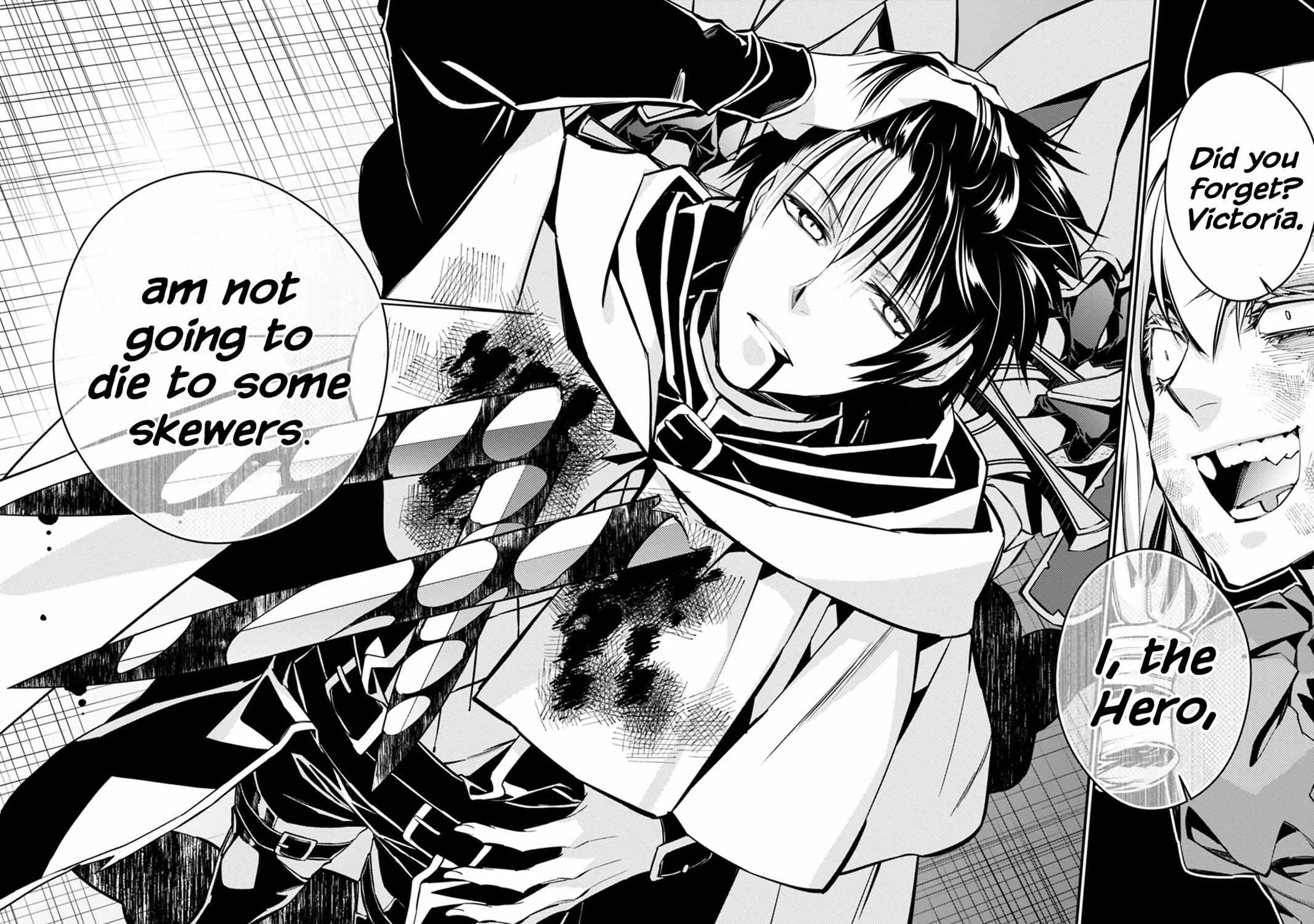 The Hero Who Seeks Revenge Shall Exterminate with Darkness Chapter 4.1 page 23 - 