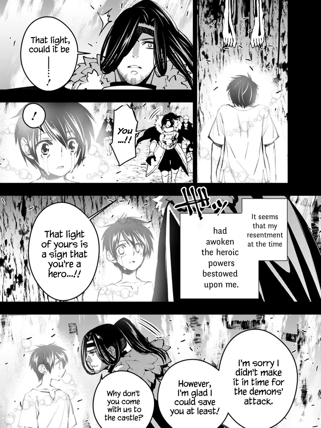 The Hero Who Seeks Revenge Shall Exterminate with Darkness Chapter 9 page 13 - 