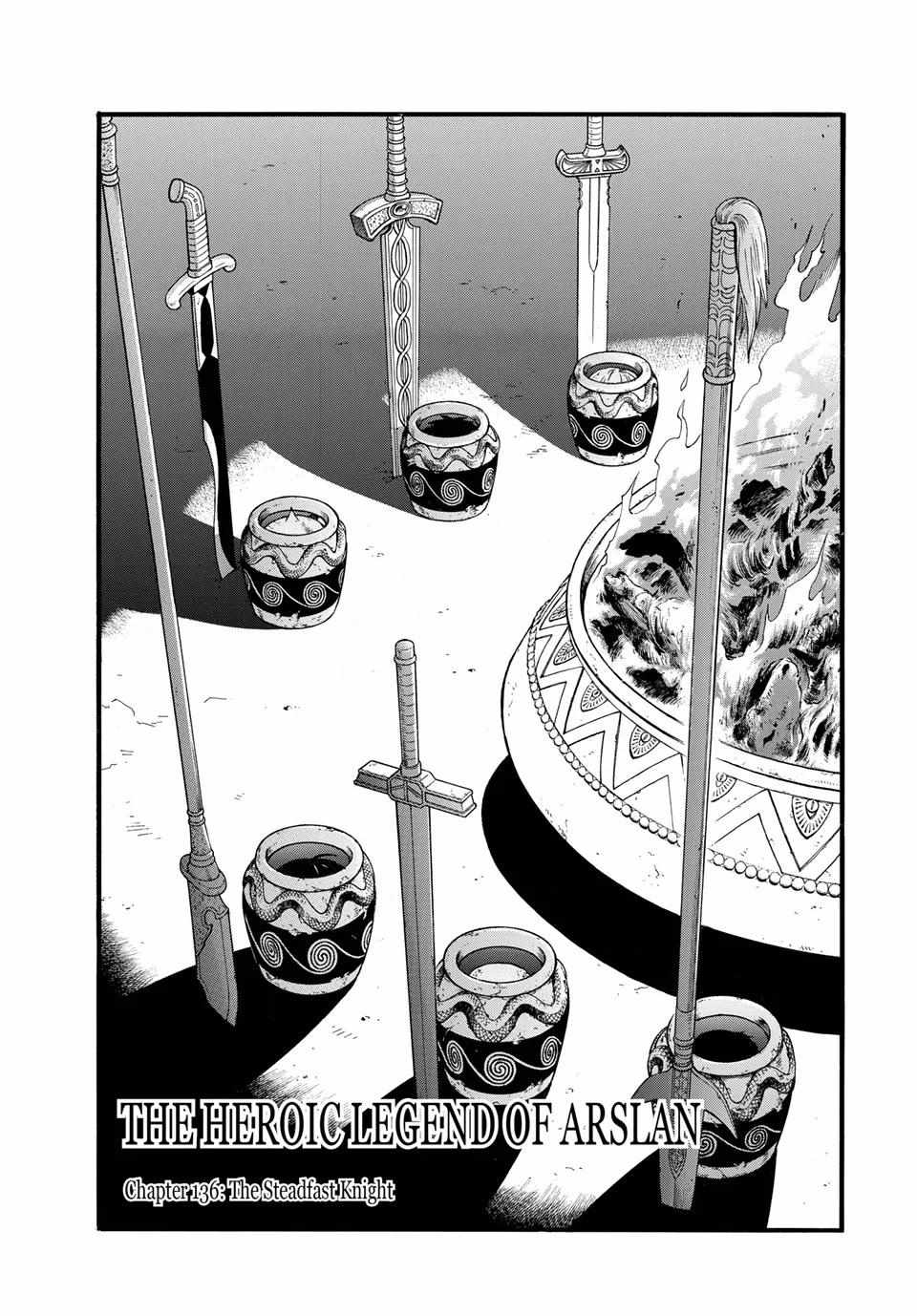 The Heroic Legend of Arslan (ARAKAWA Hiromu) Chapter 136 page 1 - 