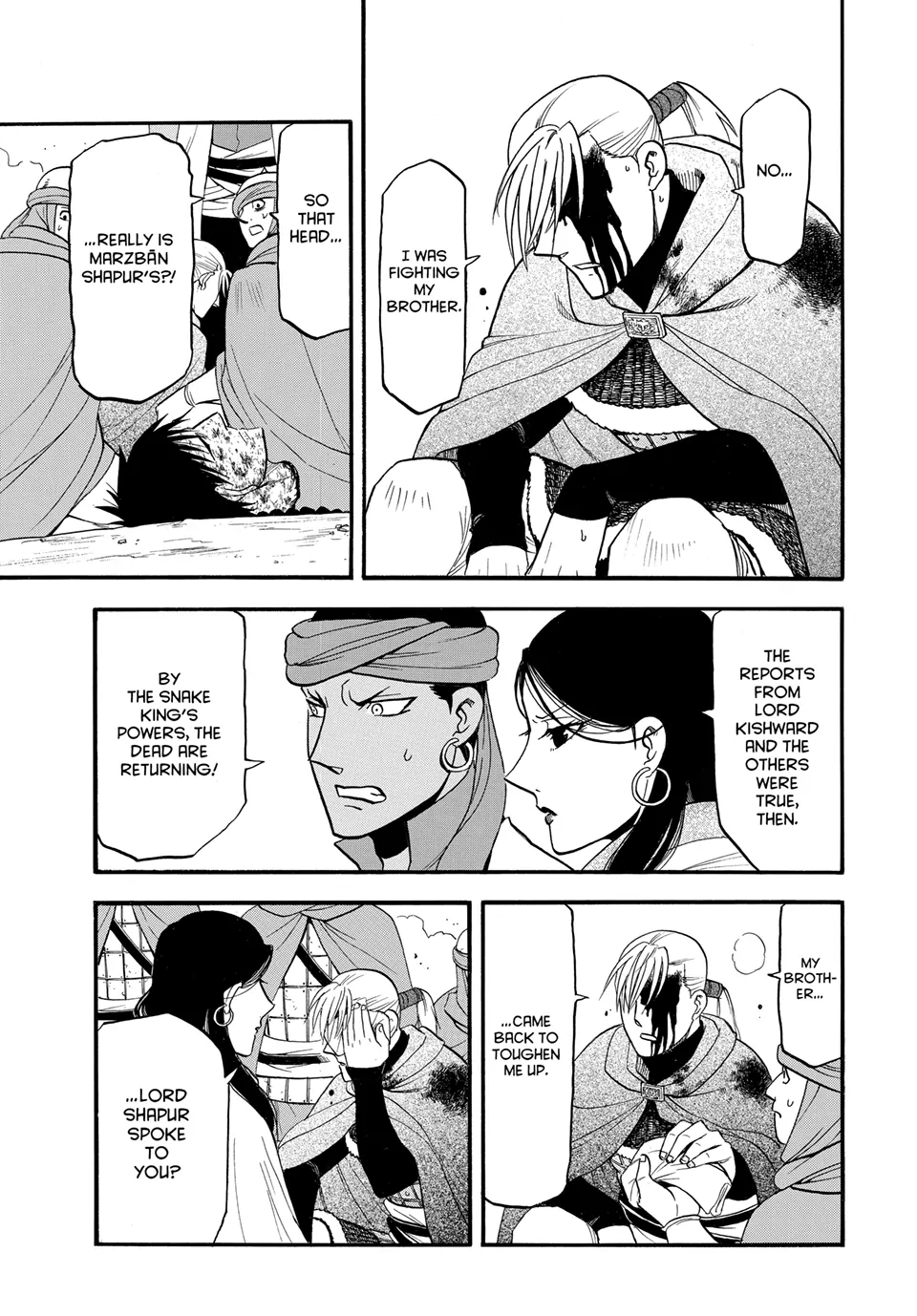 The Heroic Legend of Arslan (ARAKAWA Hiromu) Chapter 142 page 4 - 