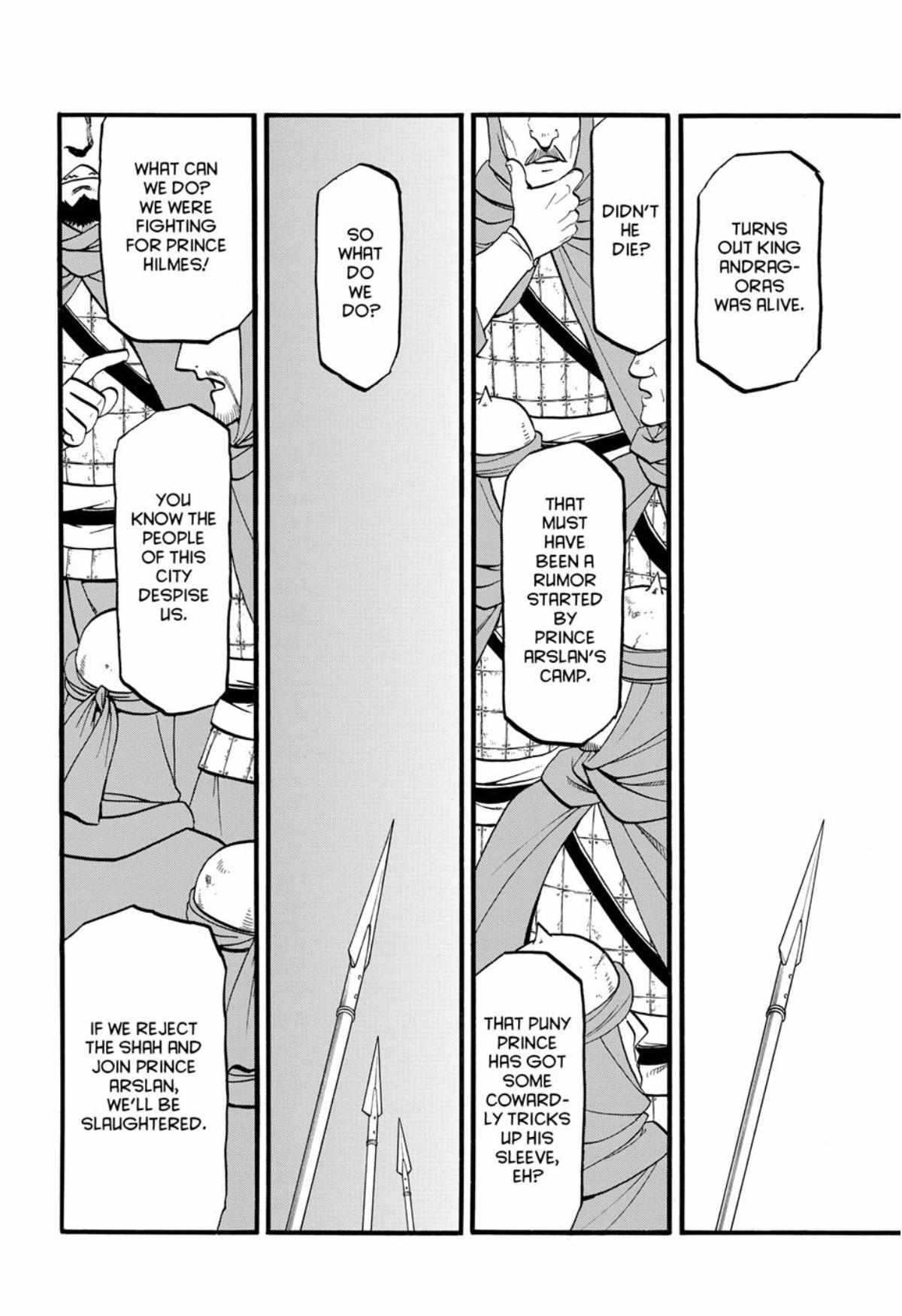 The Heroic Legend of Arslan (ARAKAWA Hiromu) Chapter 145 page 4 - 