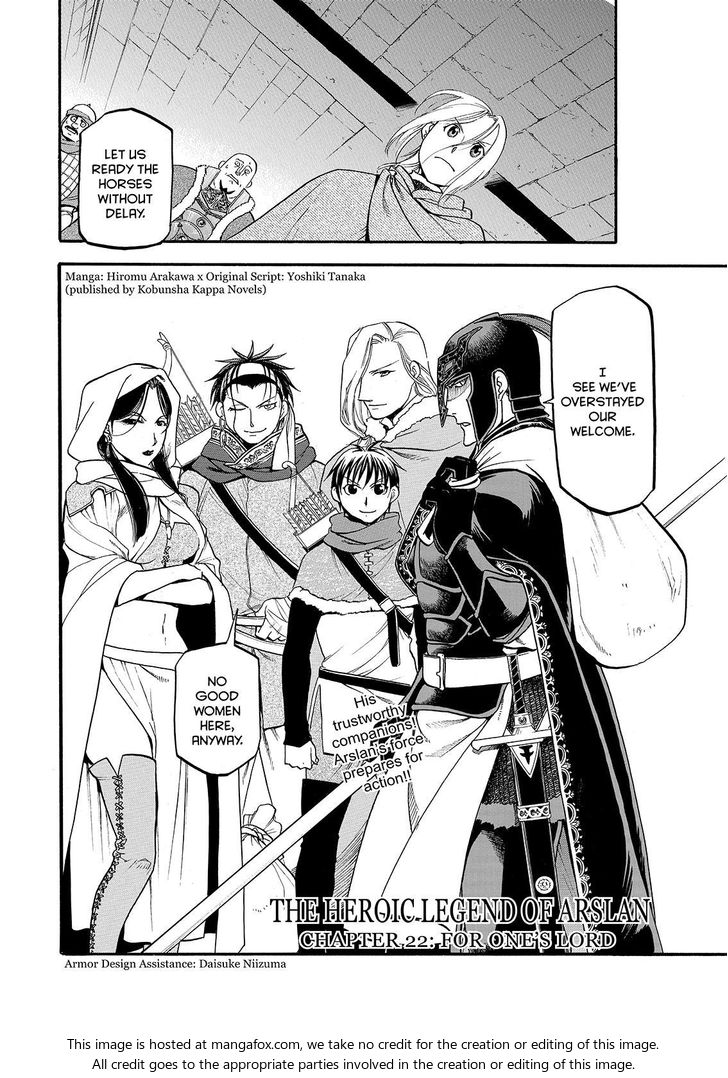 The Heroic Legend of Arslan (ARAKAWA Hiromu) Chapter 22 page 8 - 