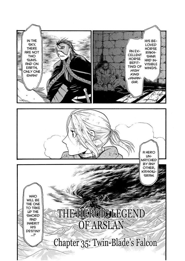 The Heroic Legend of Arslan (ARAKAWA Hiromu) Chapter 35 page 4 - 