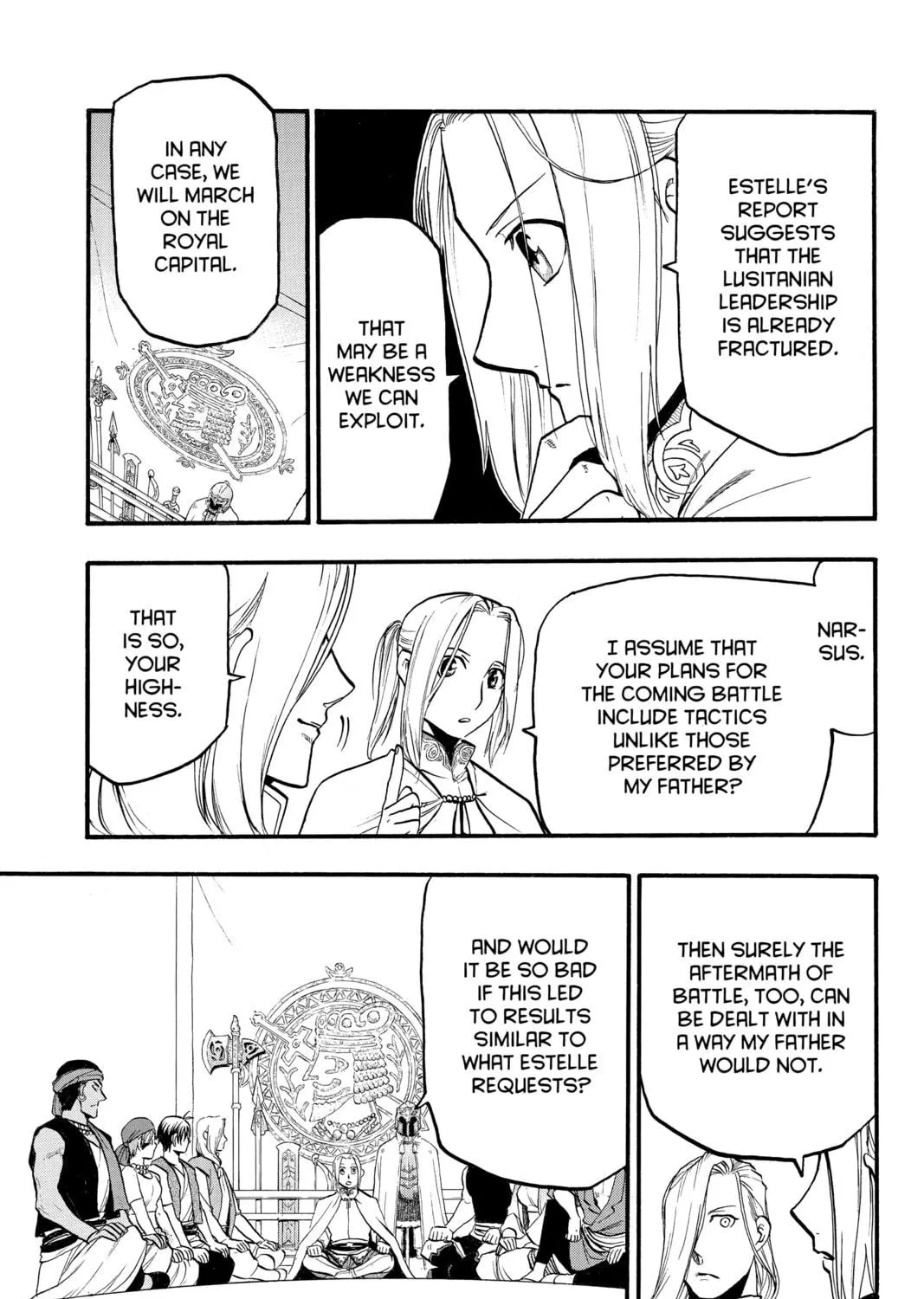 The Heroic Legend of Arslan Chapter 107 page 17 - 