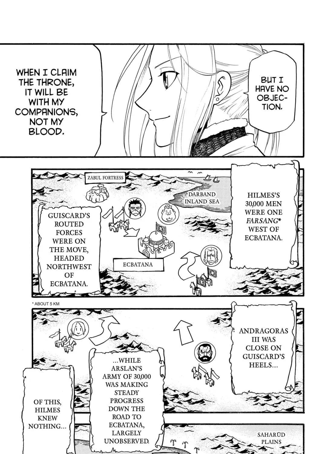 The Heroic Legend of Arslan Chapter 112 page 49 - 