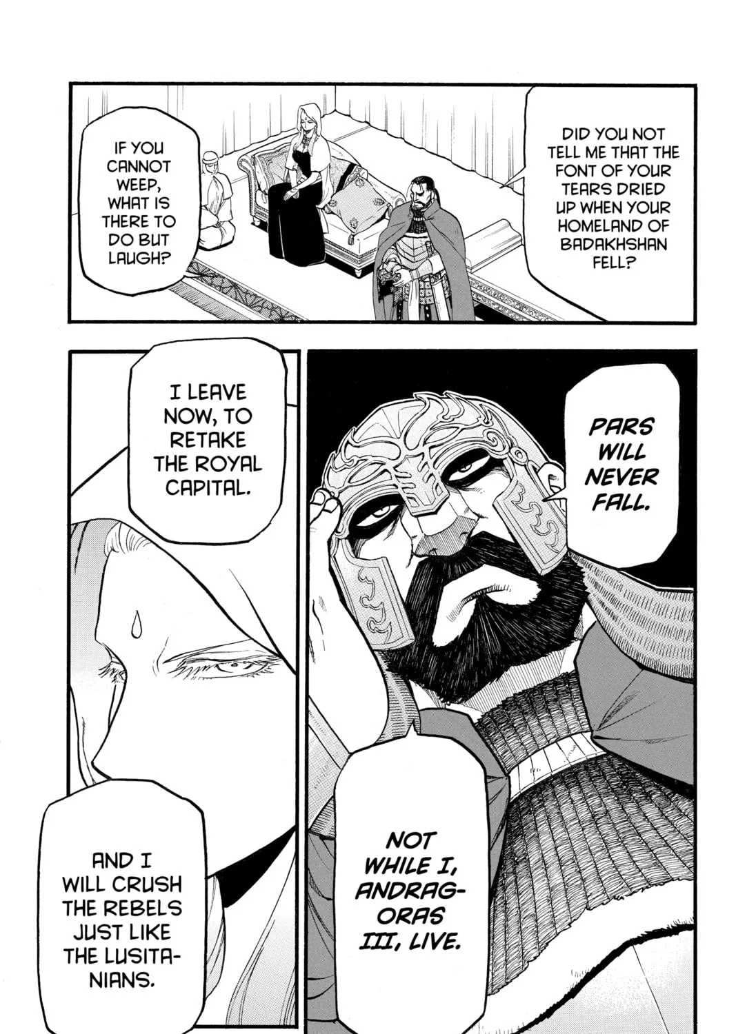 The Heroic Legend of Arslan Chapter 115 page 61 - 