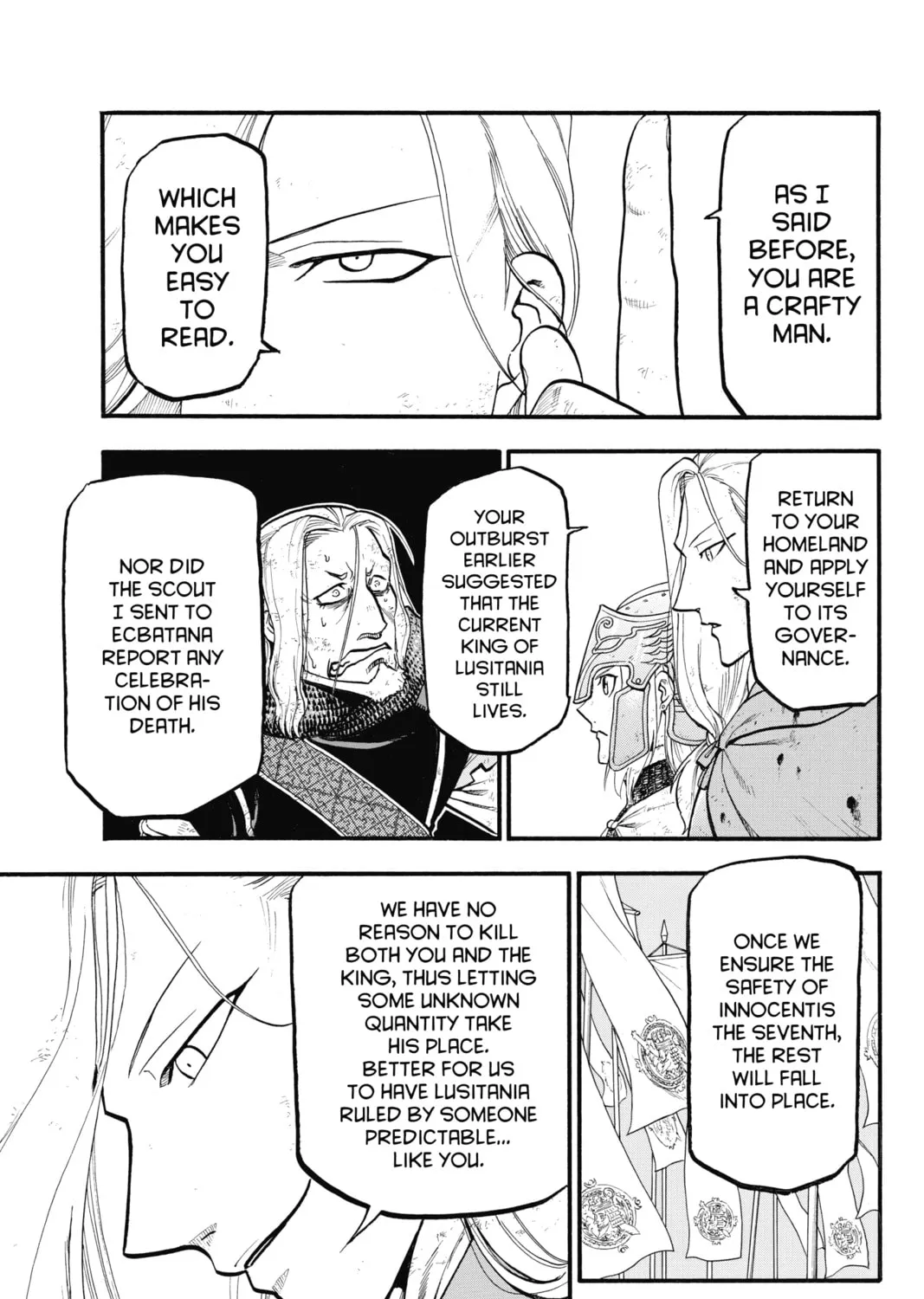 The Heroic Legend of Arslan Chapter 122 page 33 - 