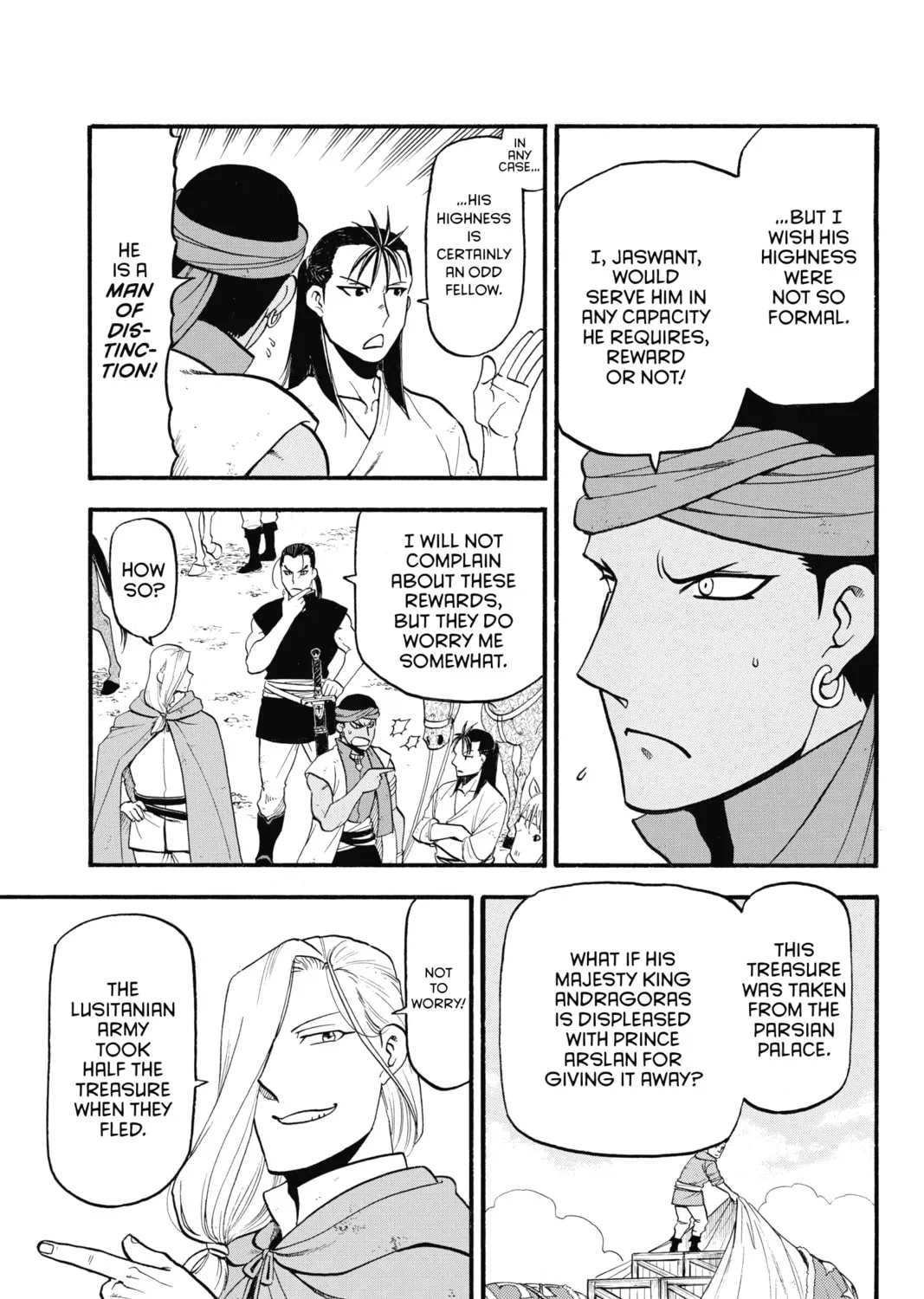 The Heroic Legend of Arslan Chapter 123 page 13 - 