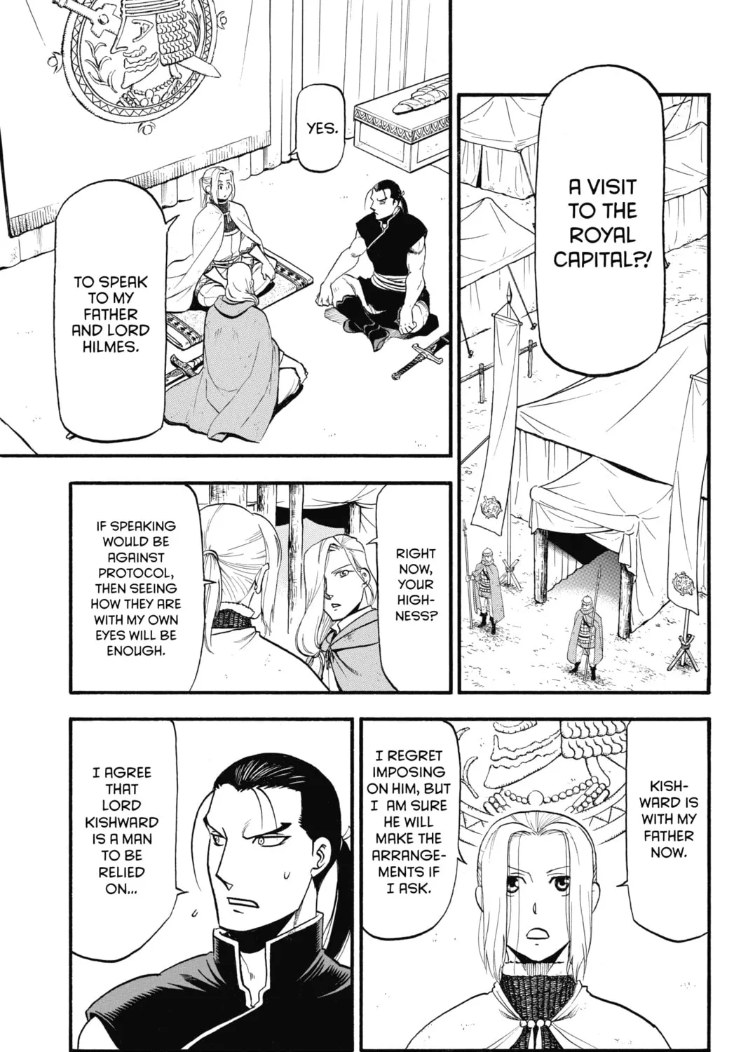 The Heroic Legend of Arslan Chapter 123 page 33 - 