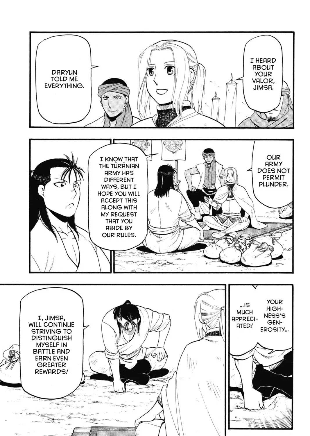 The Heroic Legend of Arslan Chapter 123 page 9 - 