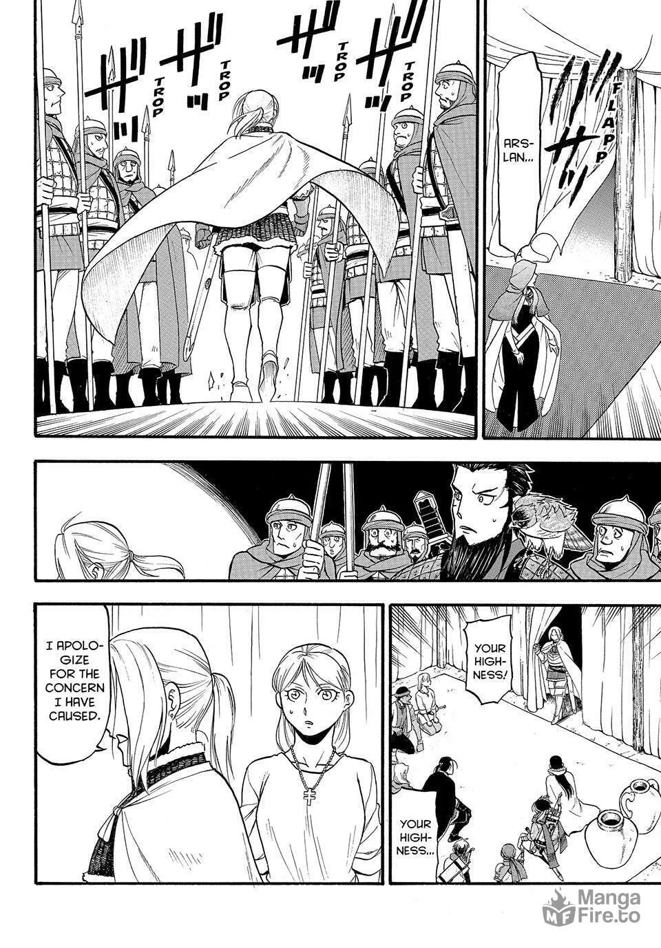 The Heroic Legend of Arslan Chapter 125 page 20 - 
