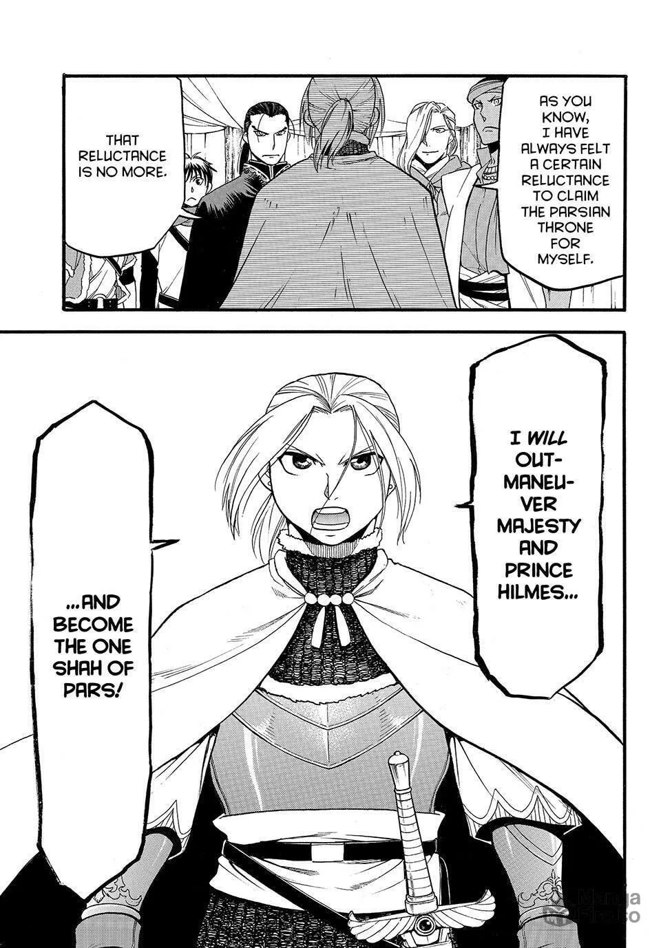 The Heroic Legend of Arslan Chapter 125 page 21 - 