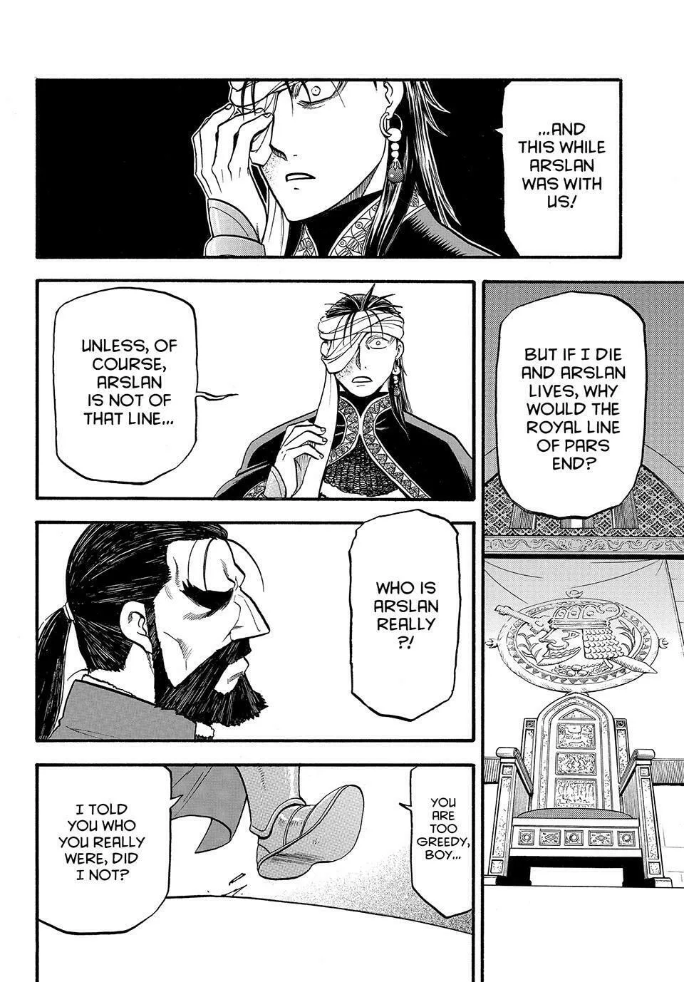 The Heroic Legend of Arslan Chapter 125 page 28 - 