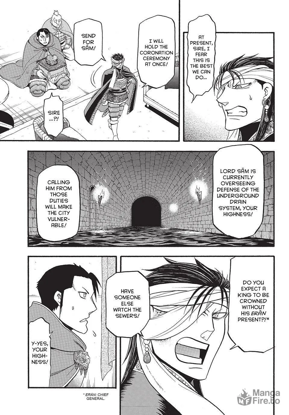 The Heroic Legend of Arslan Chapter 128 page 18 - 